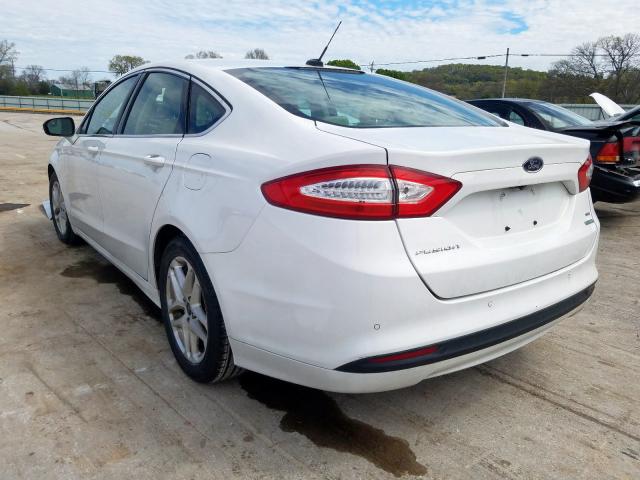 3FA6P0HD8GR226686 - 2016 FORD FUSION SE  photo 3