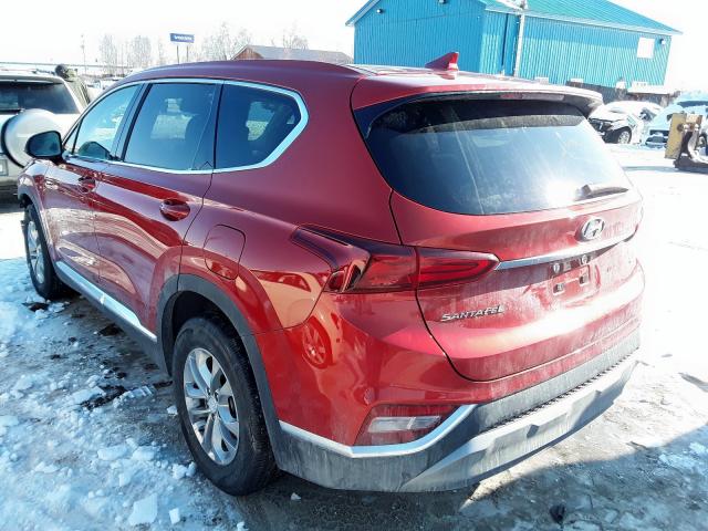 5NMS3CAD0LH215143 - 2020 HYUNDAI SANTA FE SEL  photo 3