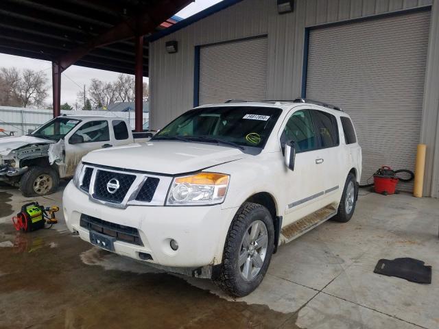 5N1AA0NE8AN600237 - 2010 NISSAN ARMADA PLATINUM  photo 2