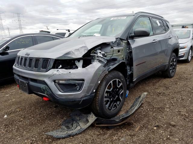 3C4NJDDB4KT759990 - 2019 JEEP COMPASS TRAILHAWK  photo 2