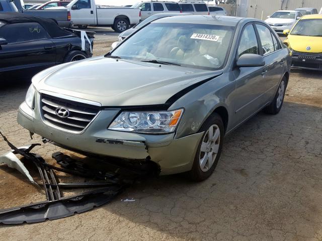 5NPET46CX9H491537 - 2009 HYUNDAI SONATA GLS  photo 2