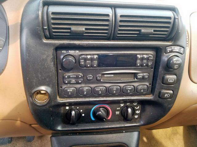 1FMDU32X4TUD84763 - 1996 FORD ford explorer  photo 9