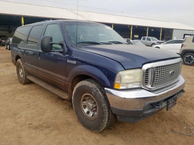 1FMNU40L42ED22203 - 2002 FORD EXCURSION XLT  photo 1