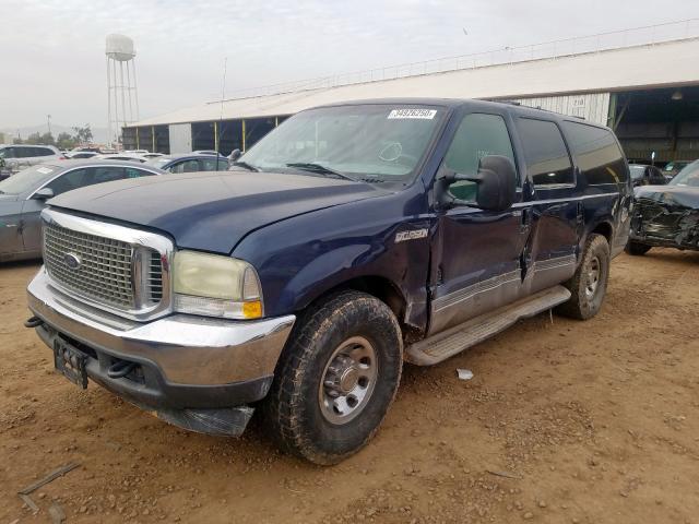 1FMNU40L42ED22203 - 2002 FORD EXCURSION XLT  photo 2