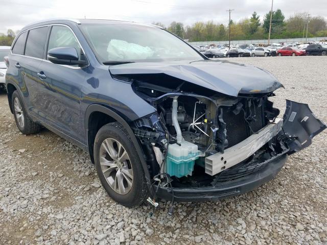 5TDJKRFH2FS180166 - 2015 TOYOTA HIGHLANDER XLE  ფოტო 1
