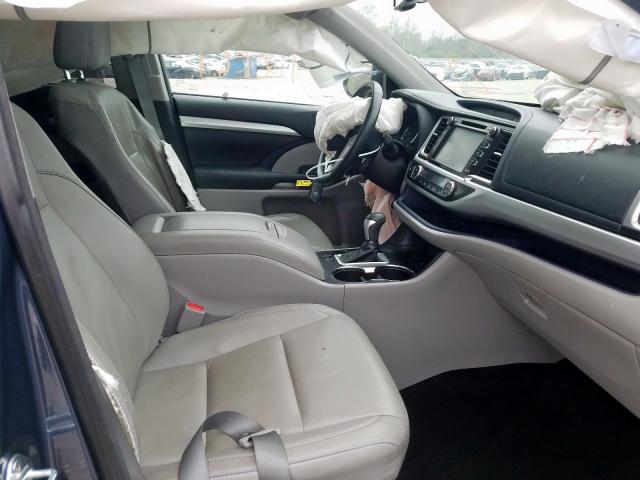 5TDJKRFH2FS180166 - 2015 TOYOTA HIGHLANDER XLE  ფოტო 5