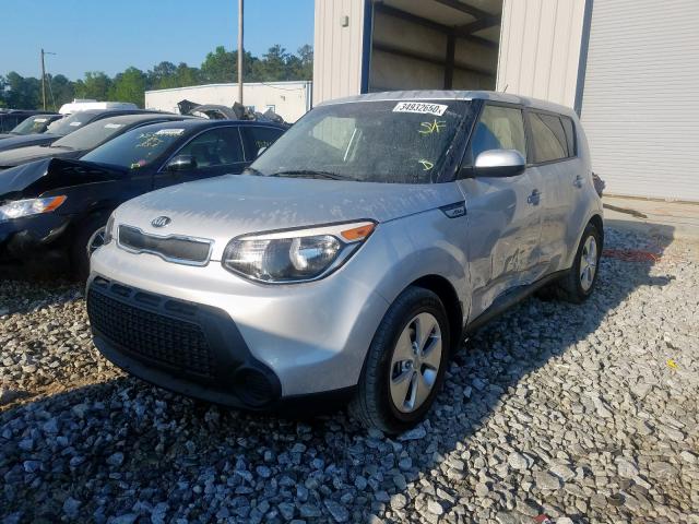 KNDJN2A28F7817184 - 2015 KIA SOUL  photo 2