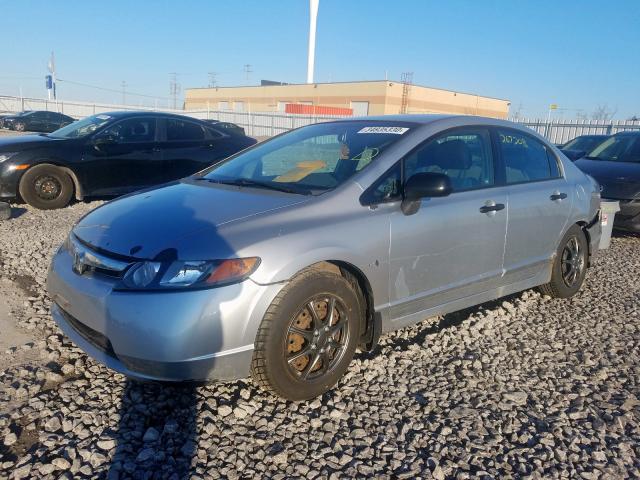 2HGFA16336H016066 - 2006 HONDA CIVIC DX VP  photo 2