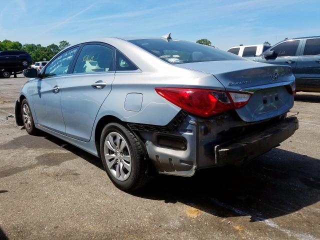 5NPEB4AC0CH326842 - 2012 HYUNDAI SONATA GLS  photo 3