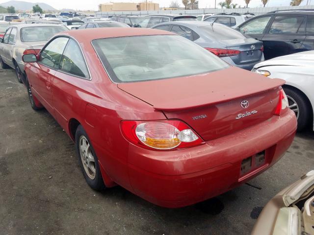 2T1CE22P82C007453 - 2002 TOYOTA CAMRY SOLARA SE  photo 3