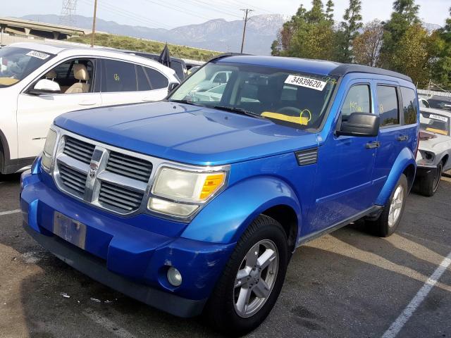 1D8GT28K87W684697 - 2007 DODGE NITRO SXT  photo 2