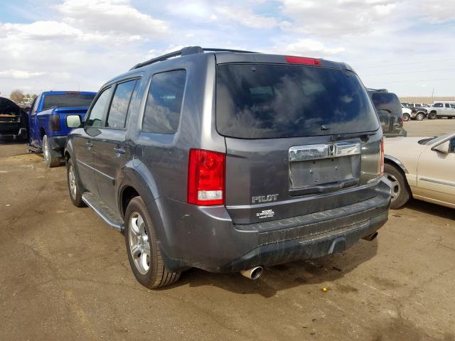 5FNYF4H78CB038415 - 2012 HONDA PILOT EXLN  photo 3