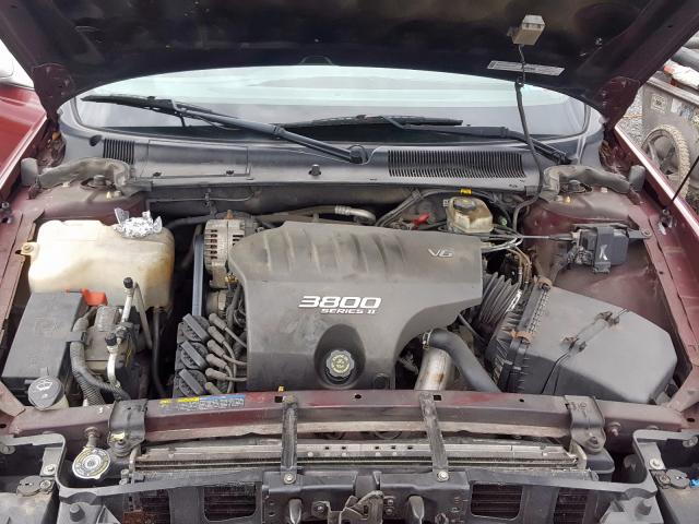 1G4HP54K624115958 - 2002 BUICK LESABRE CUSTOM  photo 7