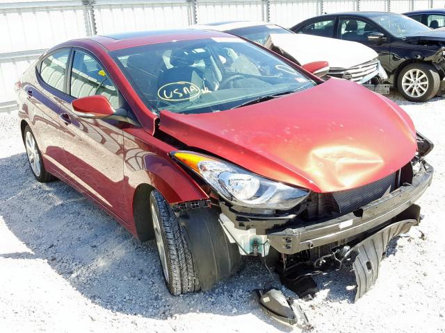 5NPDH4AE4DH212016 - 2013 HYUNDAI ELANTRA GLS  photo 1