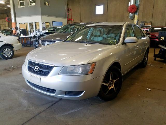 5NPET46CX8H348411 - 2008 HYUNDAI SONATA GLS  photo 2