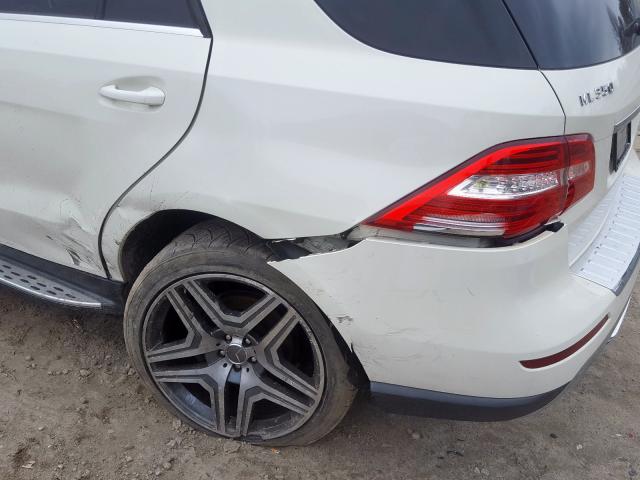 4JGDA5HB1CA014663 - 2012 MERCEDES-BENZ ML 350 4MATIC  photo 9