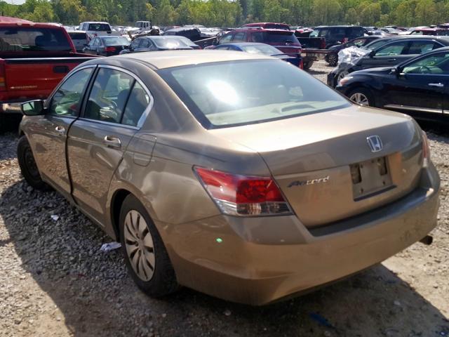 1HGCP263X9A070247 - 2009 HONDA ACCORD LX  photo 3