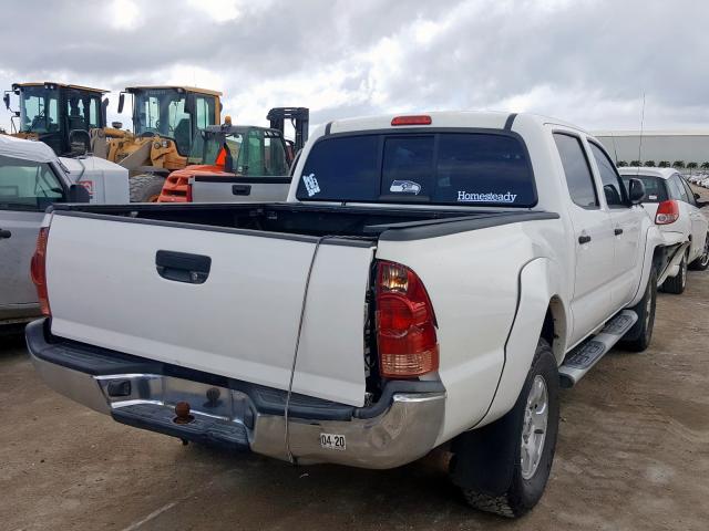 5TEJU62N28Z554835 - 2008 TOYOTA TACOMA DOUBLE CAB PRERUNNER  photo 4