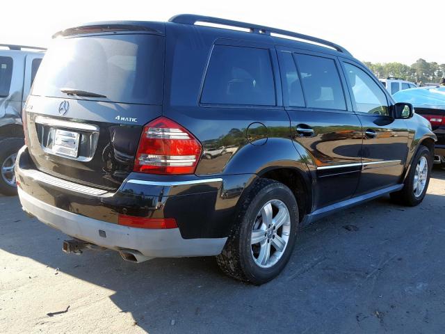 4JGBF71E48A372274 - 2008 MERCEDES-BENZ GL 450 4MATIC  photo 4