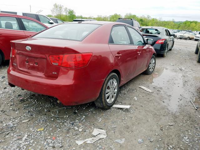 KNAFU4A20A5051568 - 2010 KIA FORTE EX  photo 4