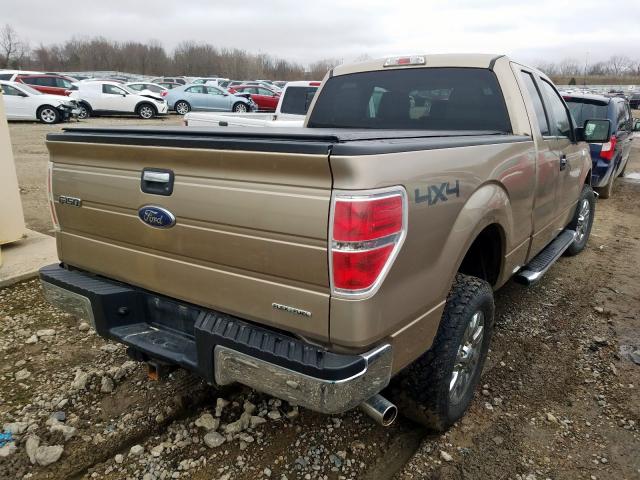 1FTFX1EF7BFA71429 - 2011 FORD F150 SUPER CAB  photo 4