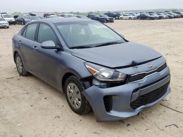 3KPA24AB5KE172668 - 2019 KIA RIO S  photo 1