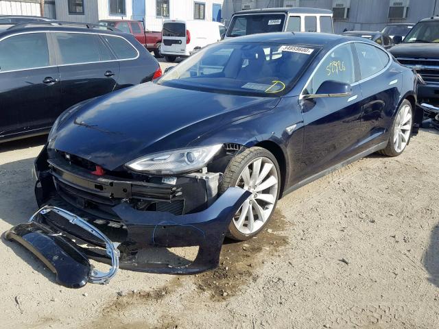 5YJSA1S12FF080512 - 2015 TESLA MODEL S 70  photo 2