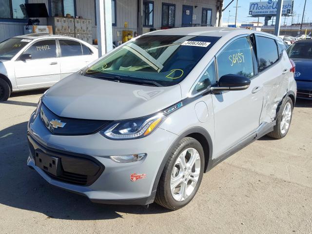 1G1FY6S09K4101772 - 2019 CHEVROLET BOLT EV LT  photo 2