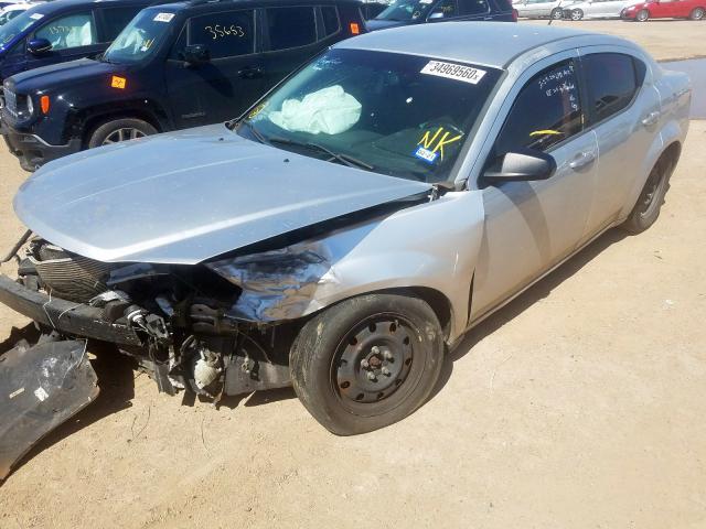 1B3CC4FB7AN182466 - 2010 DODGE AVENGER SXT  photo 2