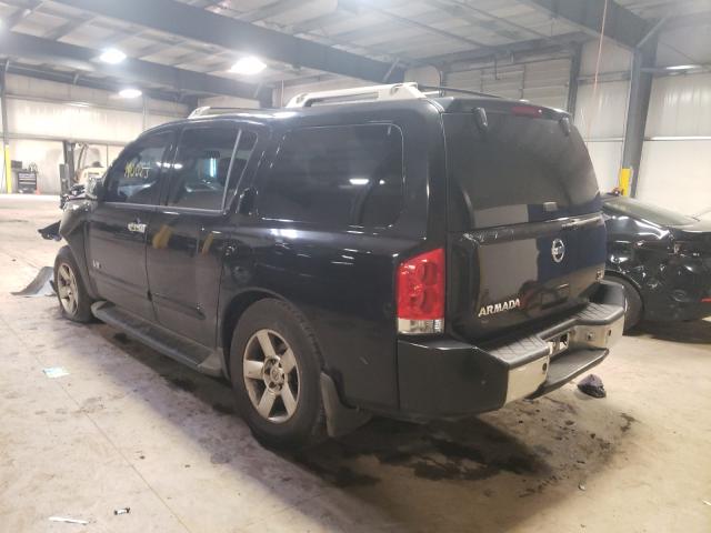 5N1AA08C27N714012 - 2007 NISSAN ARMADA SE BLACK photo 3