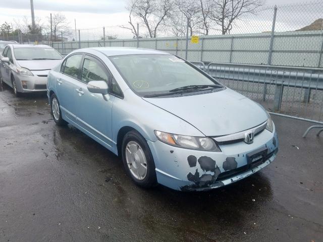 JHMFA36248S009834 - 2008 HONDA CIVIC HYBRID  photo 1