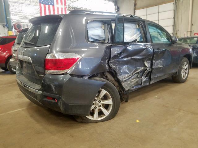 5TDBK3EH9CS161208 - 2012 TOYOTA HIGHLANDER BASE  photo 4