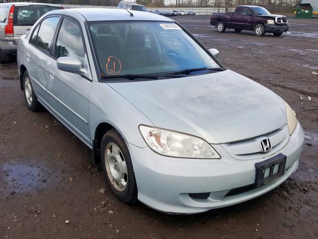 JHMES96645S022965 - 2005 HONDA CIVIC HYBRID  photo 1