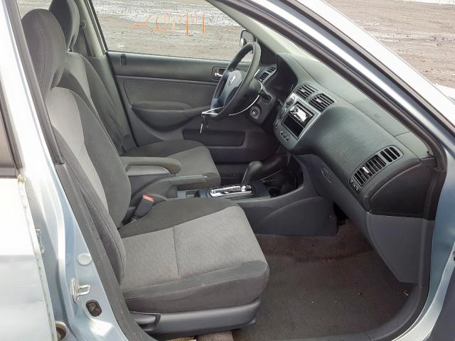 JHMES96645S022965 - 2005 HONDA CIVIC HYBRID  photo 5