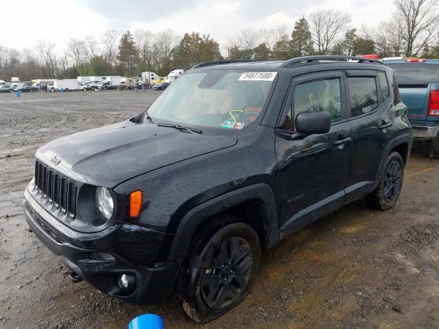 ZACCJBAB0JPH35482 - 2018 JEEP RENEGADE SPORT  photo 2