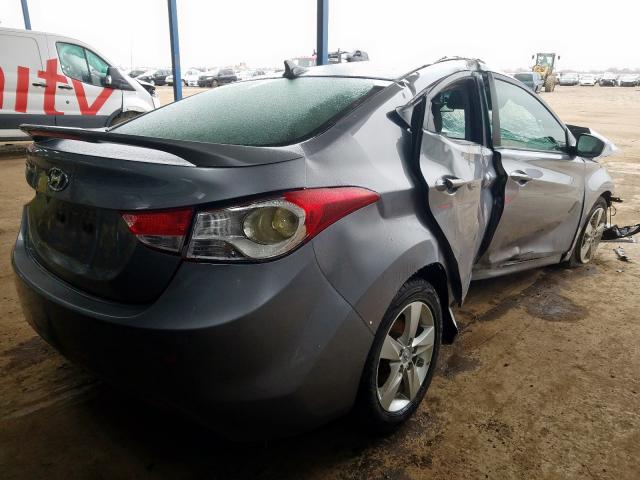 KMHDH4AE7DU707330 - 2013 HYUNDAI ELANTRA GLS  photo 4