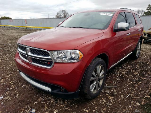 1D4SE4GT6BC594938 - 2011 DODGE DURANGO CREW  photo 2