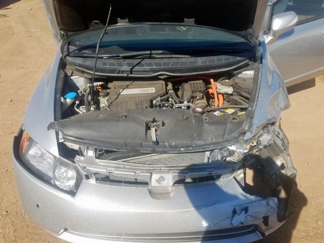 JHMFA36268S022049 - 2008 HONDA CIVIC HYBRID  photo 7