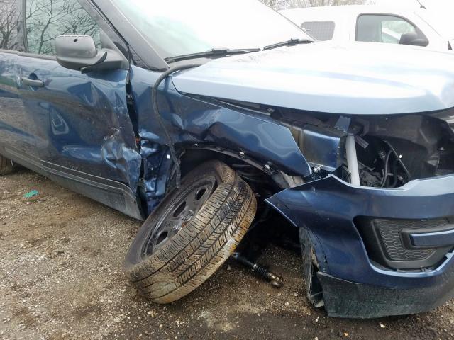 1FM5K8AR6JGA37411 - 2018 FORD EXPLORER POLICE INTERCEPTOR  photo 9