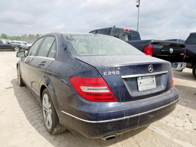 WDDGF4HB8CA627222 - 2012 MERCEDES-BENZ C 250  photo 3