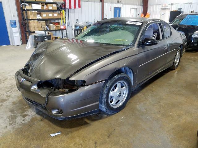 2G1WW12E629311649 - 2002 CHEVROLET MONTE CARLO LS  ფოტო 2