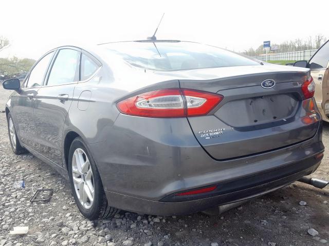 3FA6P0HD8ER233991 - 2014 FORD FUSION SE  photo 3