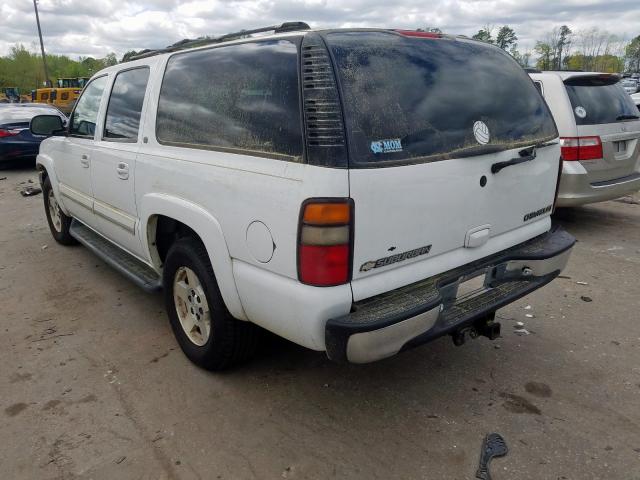 3GNEC16Z95G228582 - 2005 CHEVROLET SUBURBAN C1500  photo 3