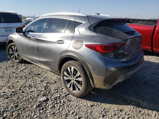 SJKCH5CR7HA016700 - 2017 INFINITI QX30 BASE GRAY photo 3