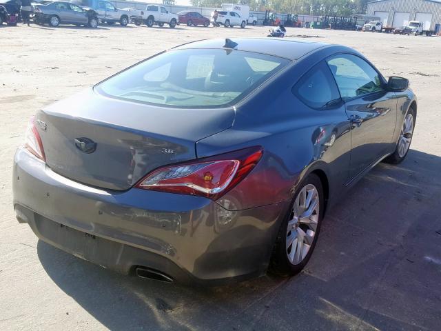 KMHHU6KJ7DU094503 - 2013 HYUNDAI GENESIS COUPE 3.8L  photo 4