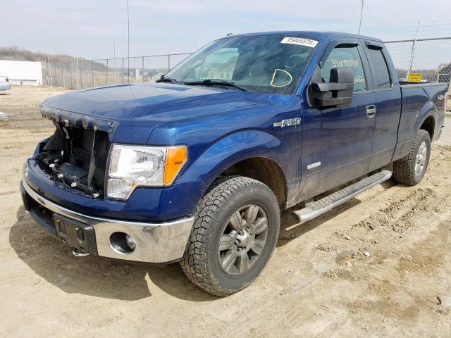 1FTFX1ET7CFC51792 - 2012 FORD F150 SUPER CAB  photo 2