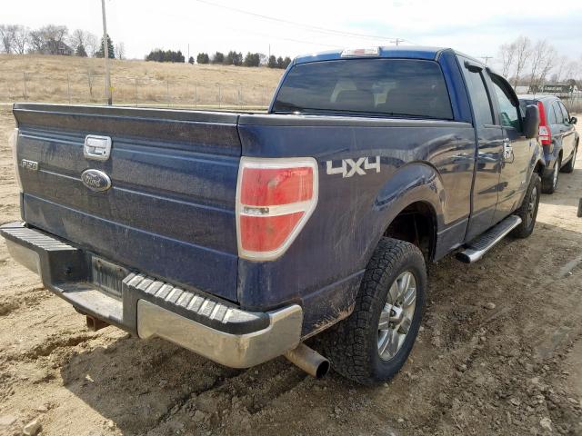 1FTFX1ET7CFC51792 - 2012 FORD F150 SUPER CAB  photo 4