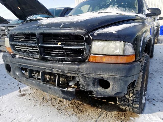 1B7HG38N82S700159 - 2002 DODGE DAKOTA QUAD SPORT  photo 9