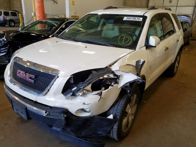 1GKLVMED4AJ269586 - 2010 GMC ACADIA SLT-1  photo 2