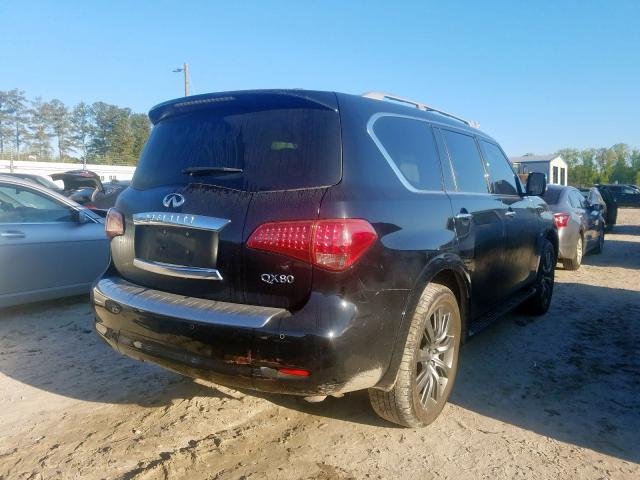 JN8AZ2ND8H9830626 - 2017 INFINITI QX80 BASE  photo 4